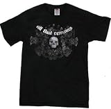 ALL THAT REMAINS - Skull Wreath - Black T-shirt