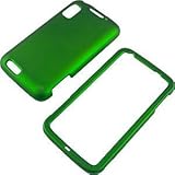 Green Rubberized Protector Case for Motorola Atrix 4G MB860
