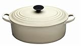 Le Creuset Enameled Cast-Iron 6-3/4-Quart Oval French Oven, Dune