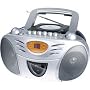 jWin JXCD428 Portable CD AM/FM Stereo Cassette