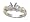 0.40 cts Baguette Diamonds Engagement Ring Size 5 FREE GIFT BAG!