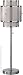 Charisma Polished Steel Table Lamp - LS-3934PS