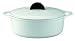Daniel Boulud Kitchen Infiniti Cast Iron 5-Quart Oval Roaster, White