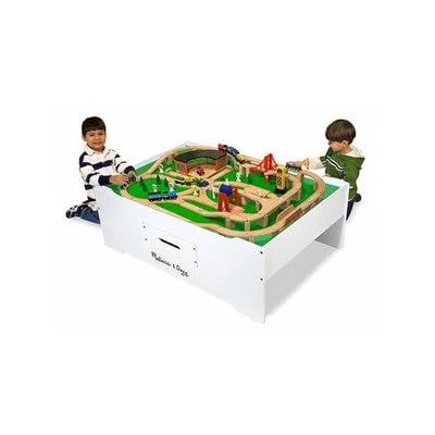 Melissa Doug Deluxe Wooden Multi Activity Table