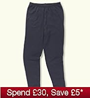 Plain Thermal Longpants