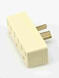 LEVITON MFG. CO., INC.  001-697-I  THREE OUTLET GROUNDING ADAPTER