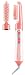 HITACHI ヘアーブロッサー ピーチピンク DR-726 P