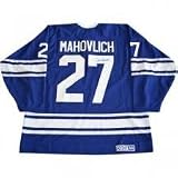 Frank Mahovlich Autographed/Hand Signed Replica Jersey