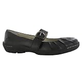 Hush Puppies Murphie Black Leather Womens Shoes