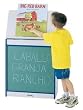 RAINBOW ACCENTS BIG BOOK EASEL CHALKBOARD FRONT TEAL