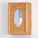 1 Pocket Glove/Tissue Box Holder - Light Oak