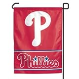 Philadelphia Phillies Red with Logo Garden Flag