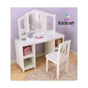 Peinador Tocador Para Niñas Kidkraft Juguete Vanity Hm4 - $ 6,199.00 en