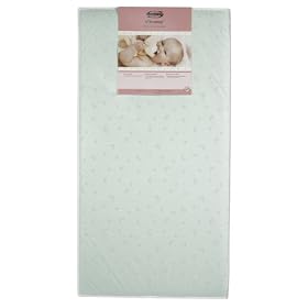 Simmons Kids Vibrance Fiber Baby, Crib, and Toddler Mattress