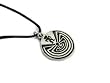 The Labyrinth Pewter Pendant, Native American Collection