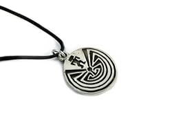 The Labyrinth Pewter Pendant, Native American Collection