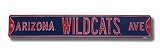 ARIZONA WILDCATS ARIZONA WILDCATS AVE AUTHENTIC METAL STREET SIGN (6 X 36)