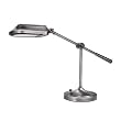 Verilux Heritage Full Spectrum Deluxe Desk Lamp - VD03 / Antique Brushed Nickel, includes Verilux Full Spectrum Light Bulb (CFM27VLX)