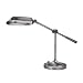 Verilux Heritage Full Spectrum Deluxe Desk Lamp - VD03 / Antique Brushed Nickel, includes Verilux Full Spectrum Light Bulb (CFM27VLX)