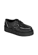 Men'S 2 Inch Platform Creeper With Zipper Trim