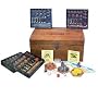 Mayfair Games 10th Anniversary Settlers of Catan 3-D Special Edition Treasure Chest Set