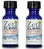 ZetaClear Zeta Clear Nail Fungus Formula 2 - 1/2 Fl Oz Bottles