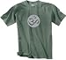 OM Symbol Yoga Meditation Pigment Dyed T-shirt - Olive Color