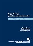 Copy Testing: Practice and Best Practice