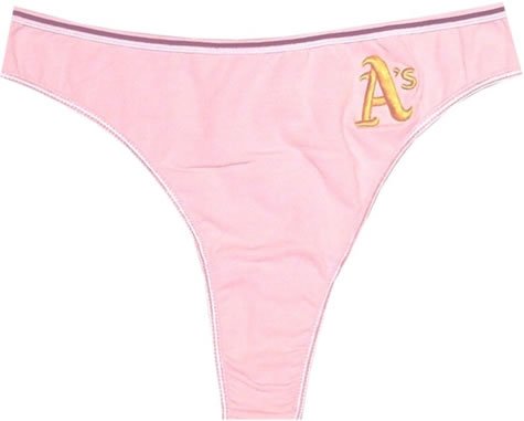 Buy Oakland Athletics Pink Thong for women