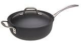 Calphalon Commercial Hard-Anodized 4-Quart Chef's Pan with Lid