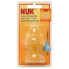 NUK First Choice Latex Size 2 Medium Feed 2