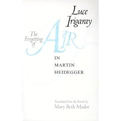 The Forgetting of Air in Martin Heidegger (Constructs Series)