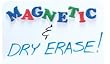MAGNETIC DRY ERASE BOARD 23