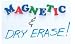 MAGNETIC DRY ERASE BOARD 17 1/2 X 23 1/2