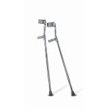 Medline Aluminum Forearm Crutches, Adult