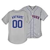 Mets Majestic Men's MLB Personalized Replica Rd Jersey ( sz. XXL, Mets )