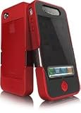 iSkin Revo SE Case For Apple iPhone 4/4S (Red/Black) - Wireless Phone Accessory