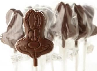 Chocolate Easter Bunny Lollipop Milk Free, Nut Free, Gluten Free, Vegan