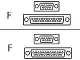 APC 88910 Laplink Compatible Serial Cable DB9F/DB25F To DB25F/DB9F (10 Foot)