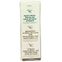Gigi Natural Muslin Strips Large 100 Pack (3
