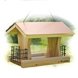 WoodLink Coppertop Deluxe Feeder with Suet Cages