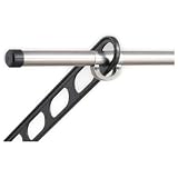 ホスクリーン 竿止め金具付物干し竿 ステンレス生地 （P-PHM-25）　1セット