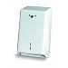 CMC 401SD White Steel Combination Toilet Tissue Cabinet, 5-13/16" Length x 3-1/8" Width x 8-1/4" Height, For Single or Double-Fold Tissue (Case of 12)