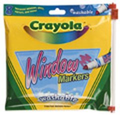 Childrens Toyshop  Toys : Crayola Window FX 8-Count Washable Markers