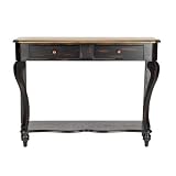 Safavieh Katie Dark Brown Wood Console Table - AMH4026A