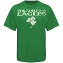 Philadelphia Eagles Kelly Green St. Patrick's Day Celtic Shamrock Logo T-shirt