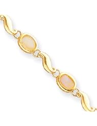 14k Gold Opal Bracelet