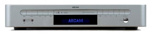 Arcam Solo Neo CD-Receiver (DAB/FM-Tuner, Apple iPod-Anschluss, MP3-Wiedergabe) silber