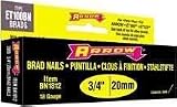 Arrow Fastener BN1812B 3/4-Inch Brown 18 Gauge Brads