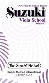 Suzuki Viola School Volume 7 - Cassette (Preucil)